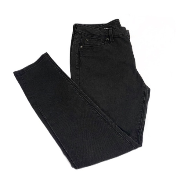 LOFT Denim - Ann Taylor LOFT Modern Skinny Black Jeans Size 12